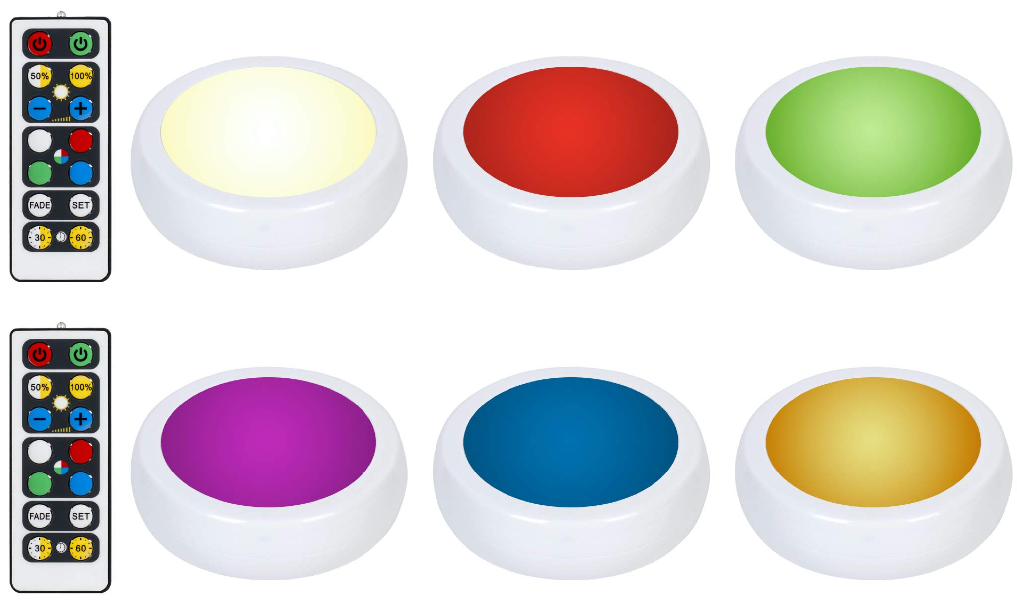 Wireless Color Changing LED Puck