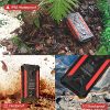 Solar Power Bank 36000mAh, QI Wireless Outdoor Rainproof
