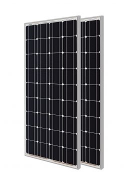 Renogy 2 Pieces 100W Monocrystalline Photovoltaic PV Solar Panel Module