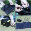 30W Foldable Solar Panel Charger for Outdoor Adventures | Portable Solar Power for Devices