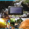 Solar Power Bank 26800mAh - Portable Charger with Solar Panel for Outdoor Adventures, Emergency Charging, and Dual USB Outputs