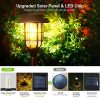 LETMY Solar Pathway Lights Outdoor, 8 Pack Bright Solar Lights Outdoor