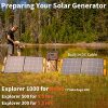 Jackery SolarSaga 100W Portable Solar Panel for Explorer