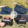 60w portable solar panel with parallel cable
