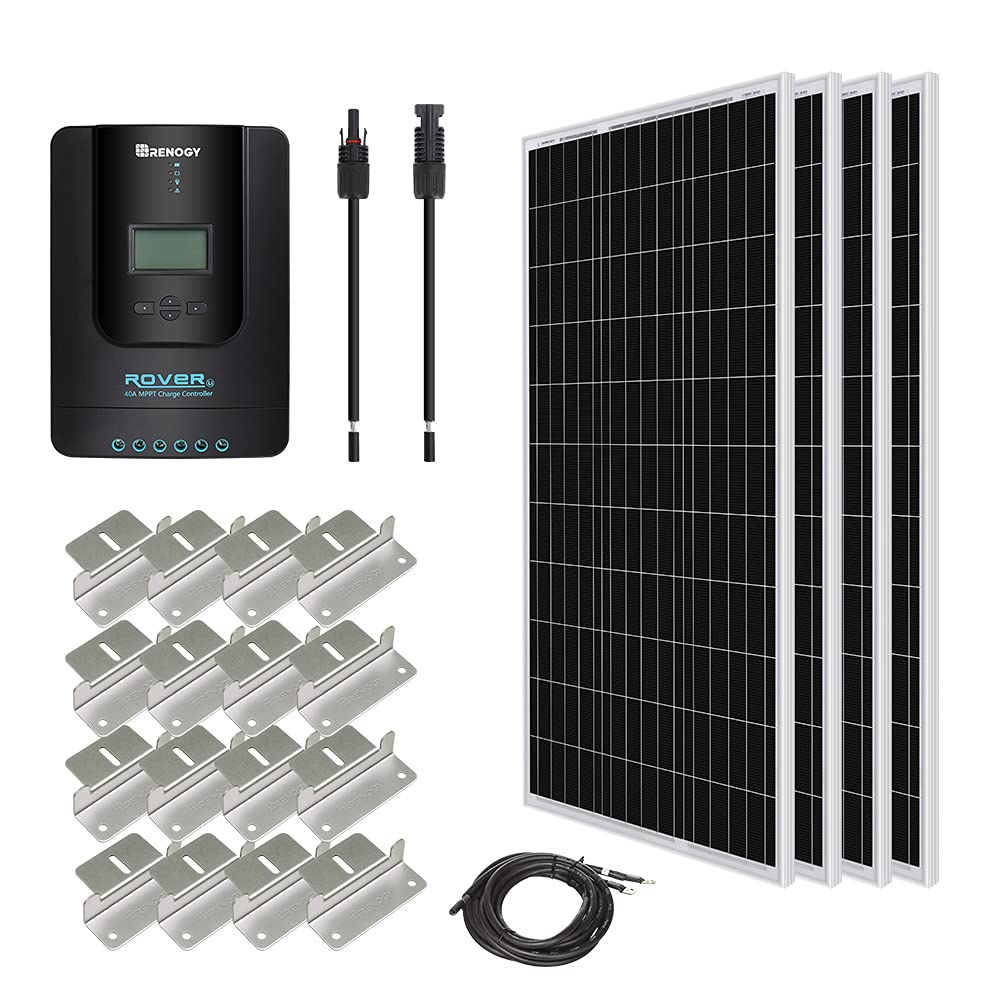 Renogy 400 Watt 12 Volt Monocrystalline Solar Starter Kit