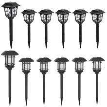 Maggift 6 Lumens Solar Pathway Lights