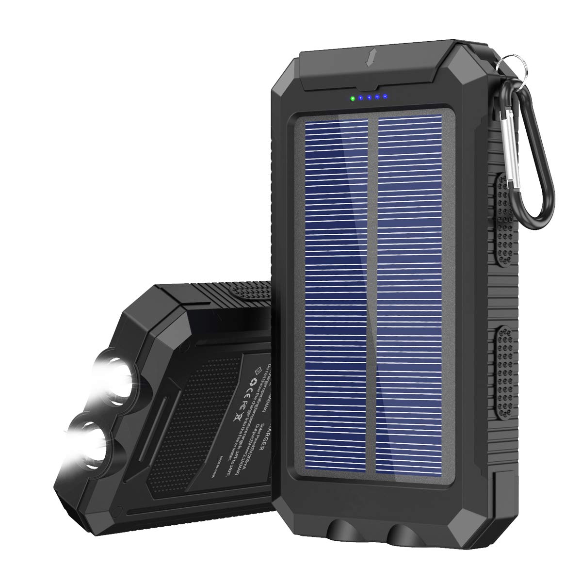 Solar Charger 20000 mAh Portable Solar Power Bank