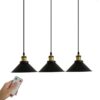 3 Pack Industrial Black Pendant Light Fixture – Illuminate Any Space, Anytime