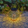 Radiant Gardens: Solar Hanging Lantern for Charming Outdoor Decor