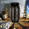 MAGGIFT 26 Inch Hanging Solar Lights Dual Use