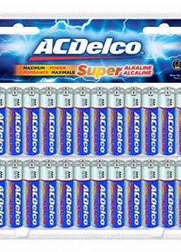 ACDelco 48-Count AAA Batteries, Maximum Power Super Alkaline Battery