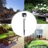 Enhance Your Outdoor Ambiance with 12-Pack Stainless Steel Solar Lights