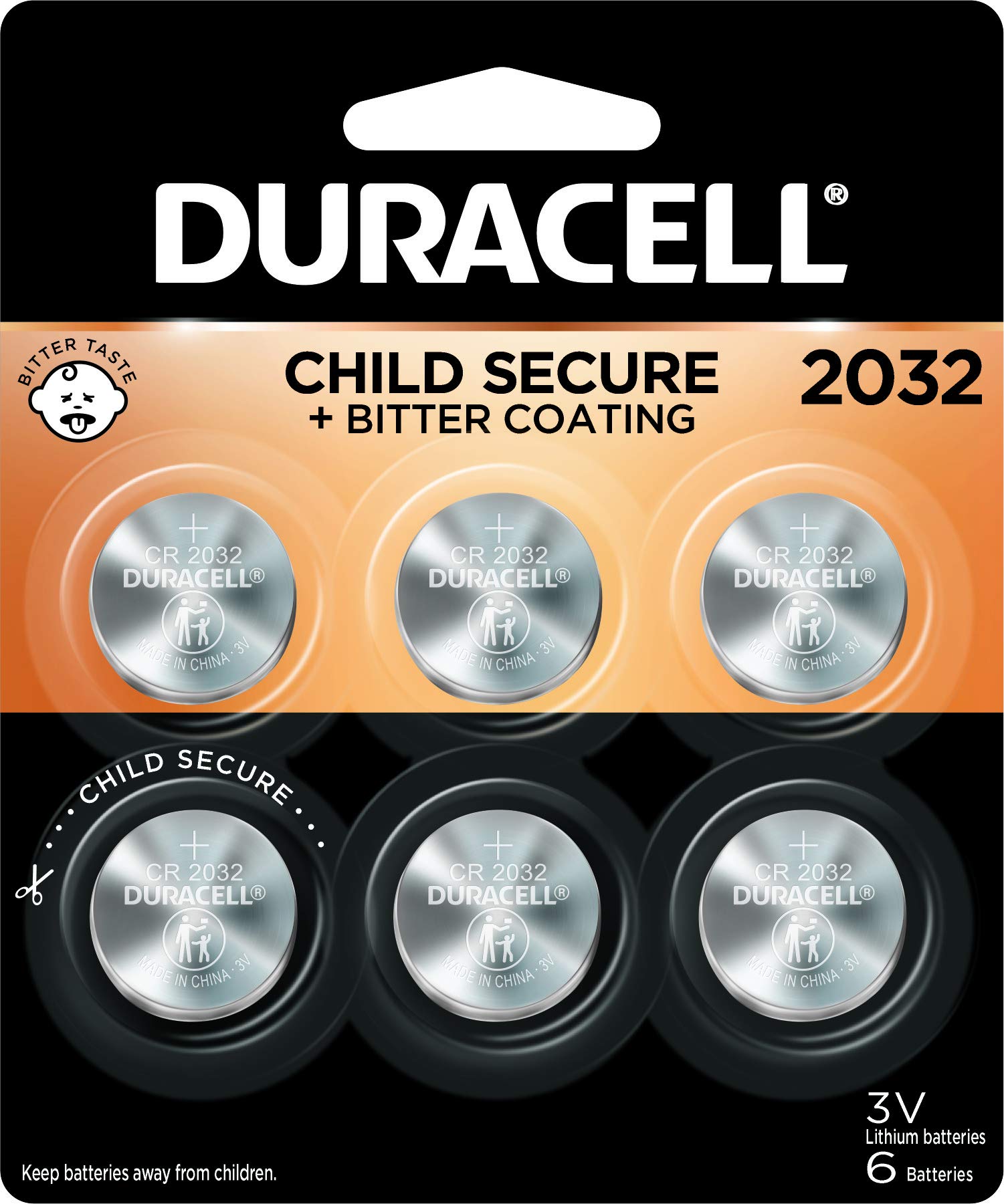 Duracell 2032 Lithium Coin Battery 3V