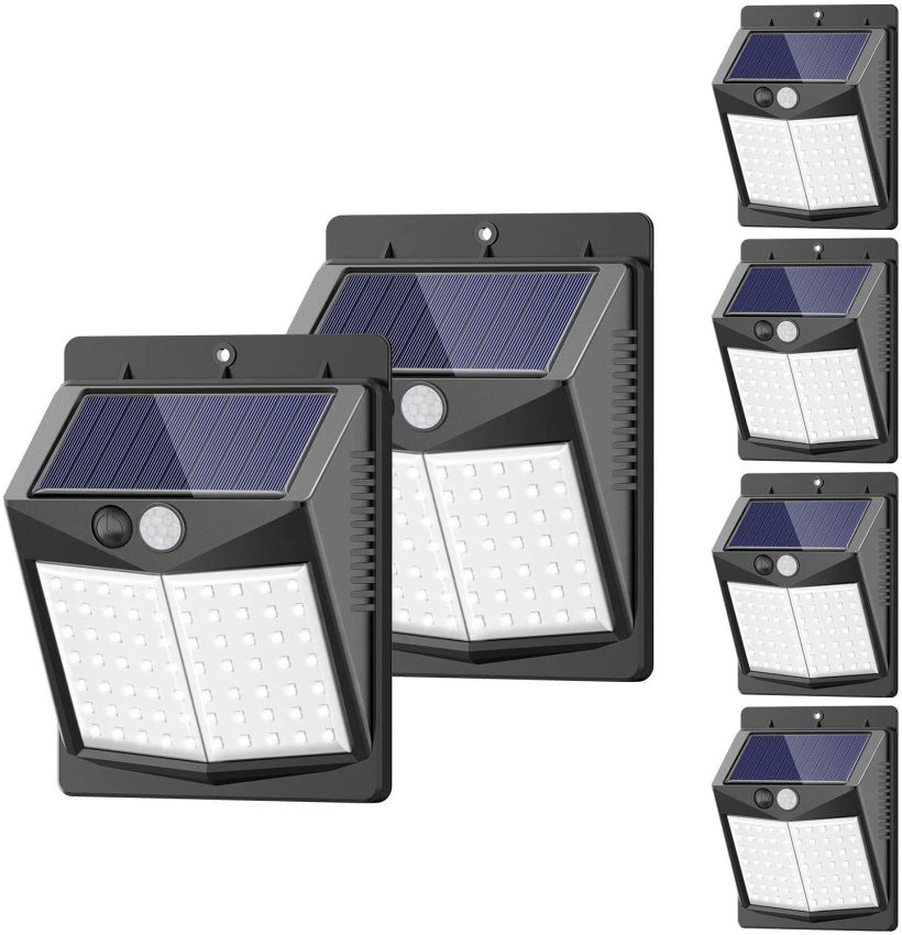SEZAC Motion Sensor Security Lights Solar