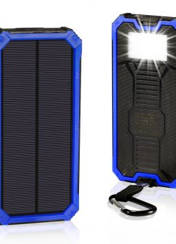 Solar Charger 30,000mAh, Solarprous Portable Dual USB