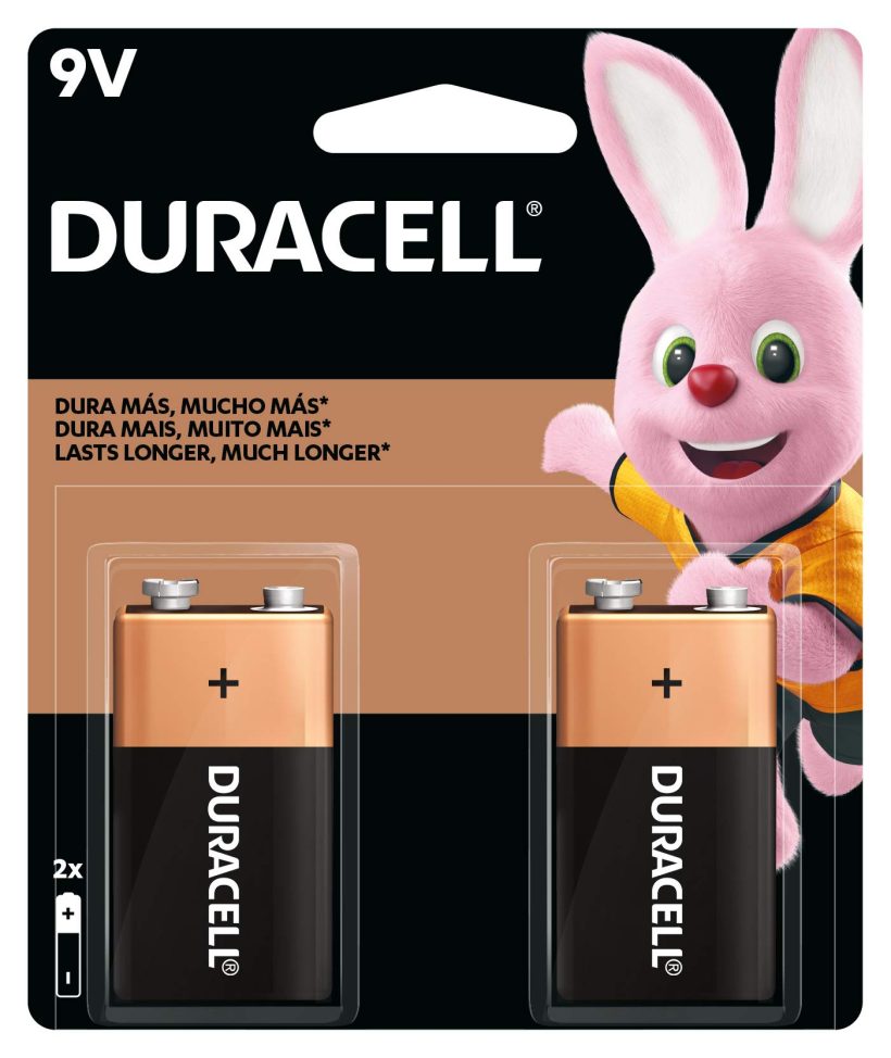 Power Up with Duracell CopperTop 9V Alkaline