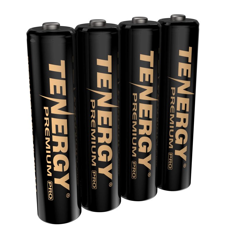 Tenergy Premium PRO Rechargeable AAA Batteries