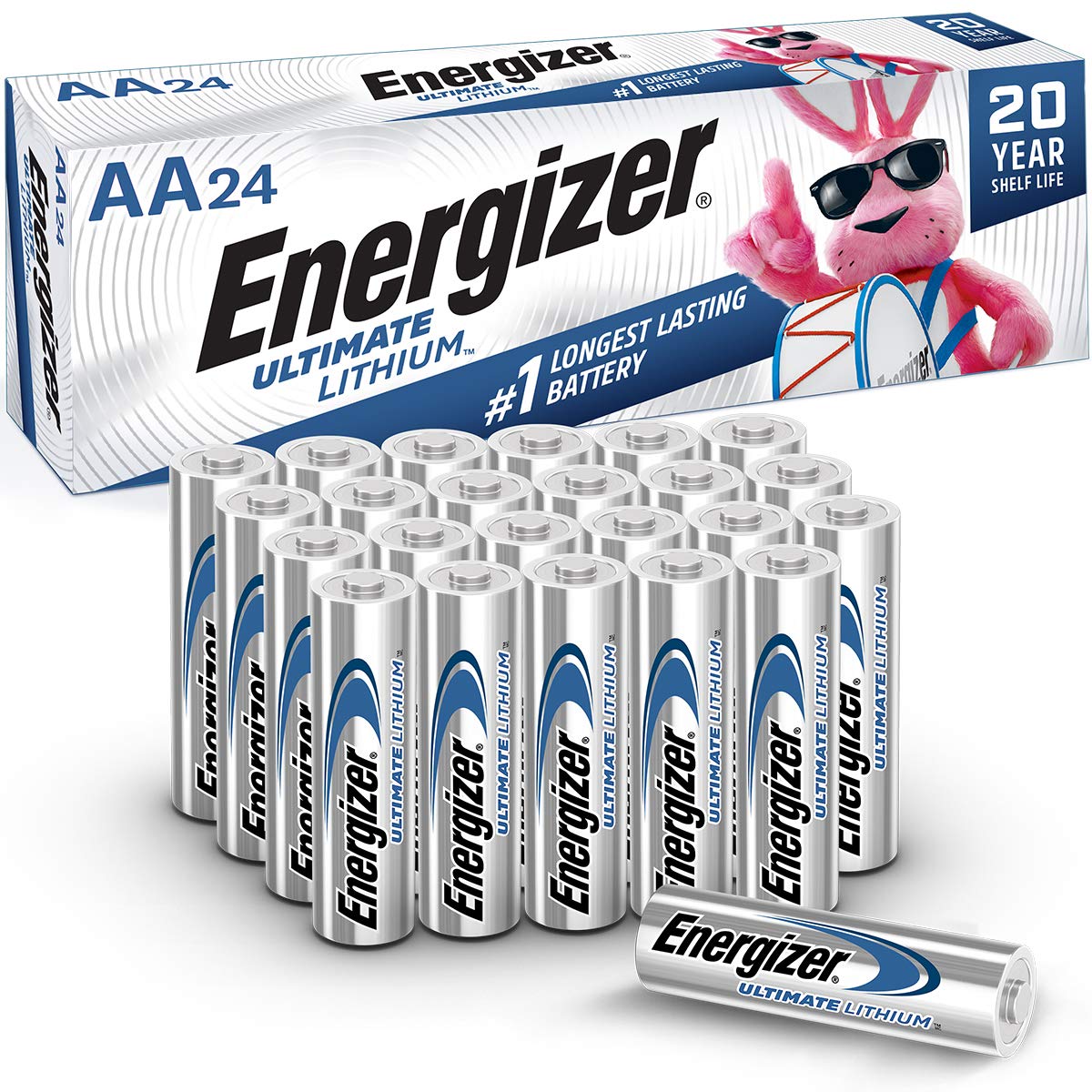 Energizer AA Lithium Batteries Longest Lasting