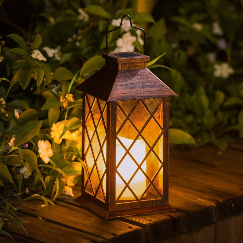 TAKE ME Solar Lantern,Outdoor Garden Hanging Lantern