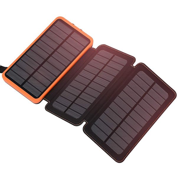 Solar Charger 24000mAh FEELLE Portable Solar Power Bank