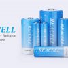 9V Lithium Rechargeable Batteries – 800mAh USB Fast Charge 9 Volt PP3 Li-ion Batteries for Smoke Detectors (2 Pack) 🔋⚡