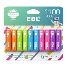 EBL Rechargeable AAA Batteries 1.2V NiMH Pre-Charged