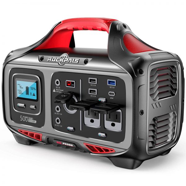 ROCKPALS Portable Power Station 500W