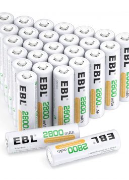 AA Batteries EBL High Capacity Precharged Ni-MH