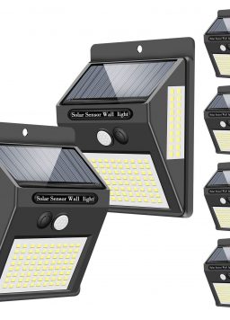 Solar Lights Outdoor, 120 LED/3 Optional Modes