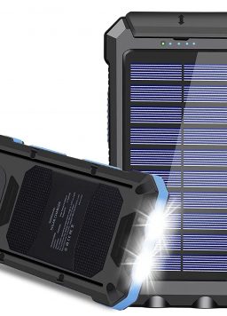 30000mAh USB C Portable Solar Power Bank