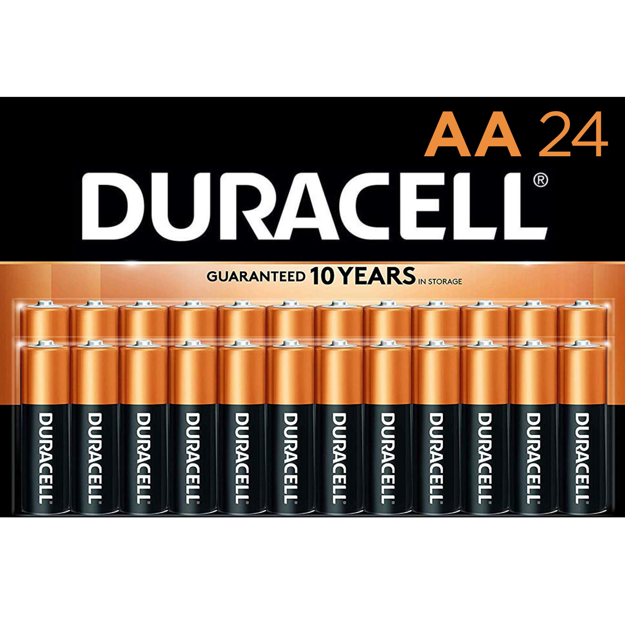 Long lasting AA Alkaline Batteries Duracell