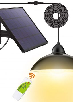 Solar Lights Outdoor-Security Powered-Pendant Led