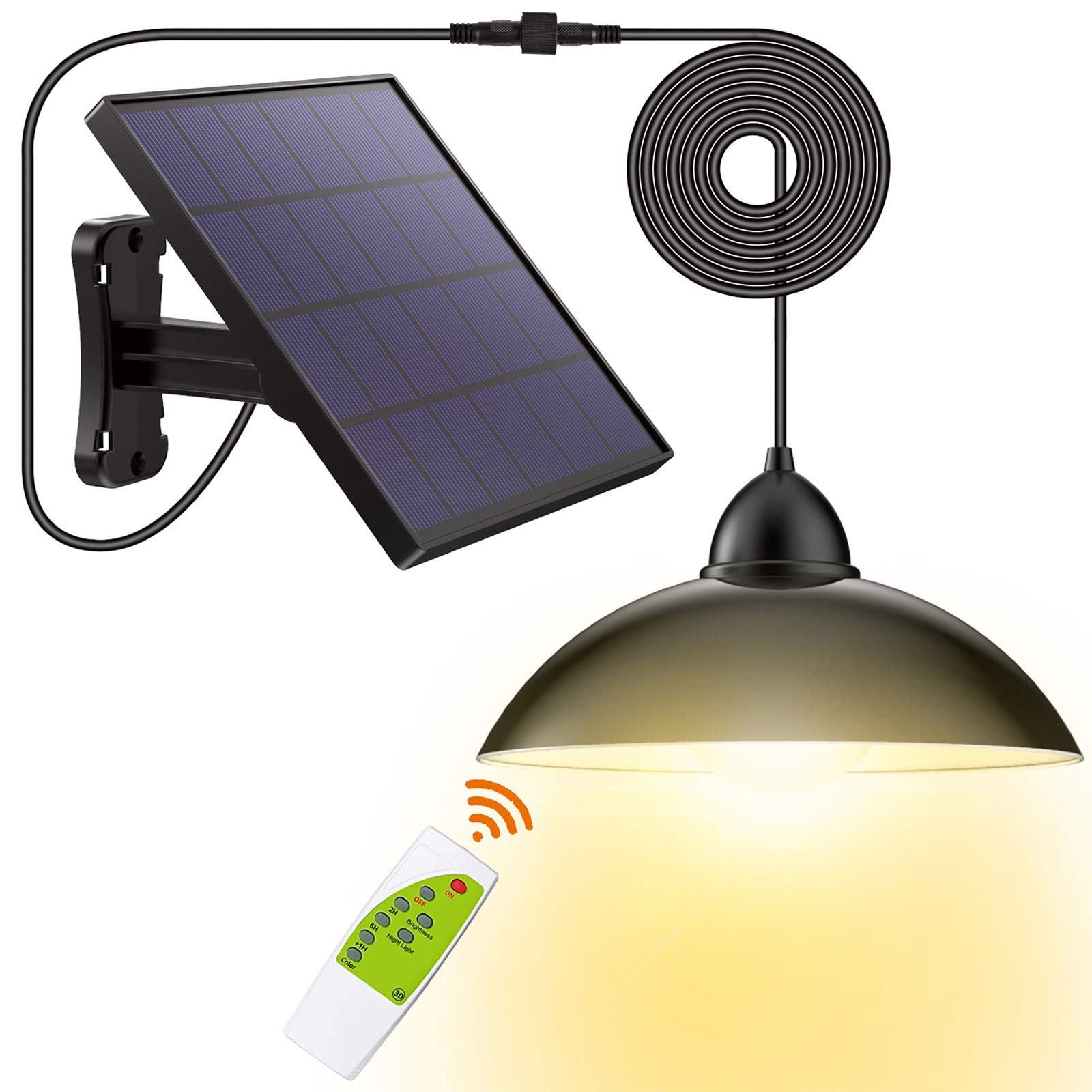 Solar Lights Outdoor-Security Powered-Pendant Led