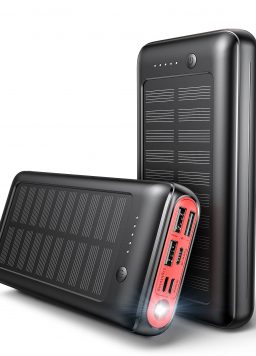 USB-C Quick Portable Charger 30000mAh Solar Power Bank