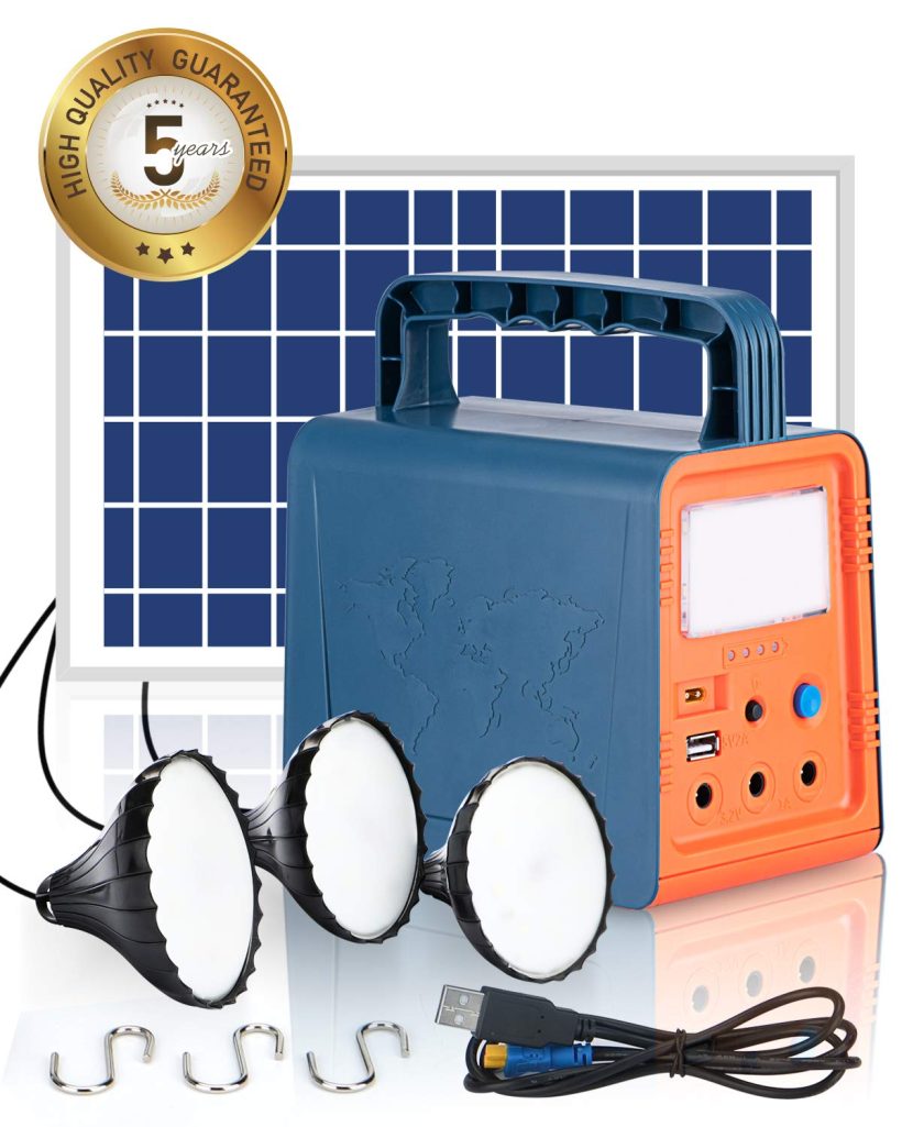 Solar Generator 84Wh Portable Power Station with 18W Solar Panel