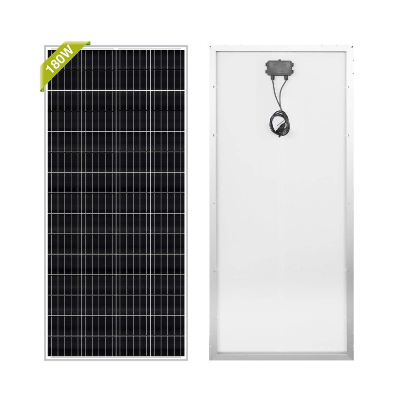Newpowa 180W(Watt) Solar Panel 180W＞170W 12V