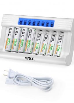 AA AAA Fast Battery Charger EBL