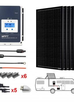 ACOPOWER 600W Monocrystalline Panel Solar RV Kits