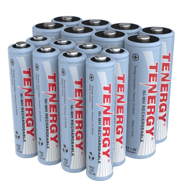 High Drain AA and AAA Battery 8-Pack 2500mAh