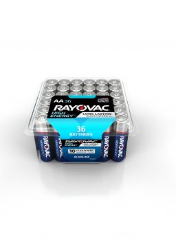 RAYOVAC Alkaline Batteries with Recloseable Lid 