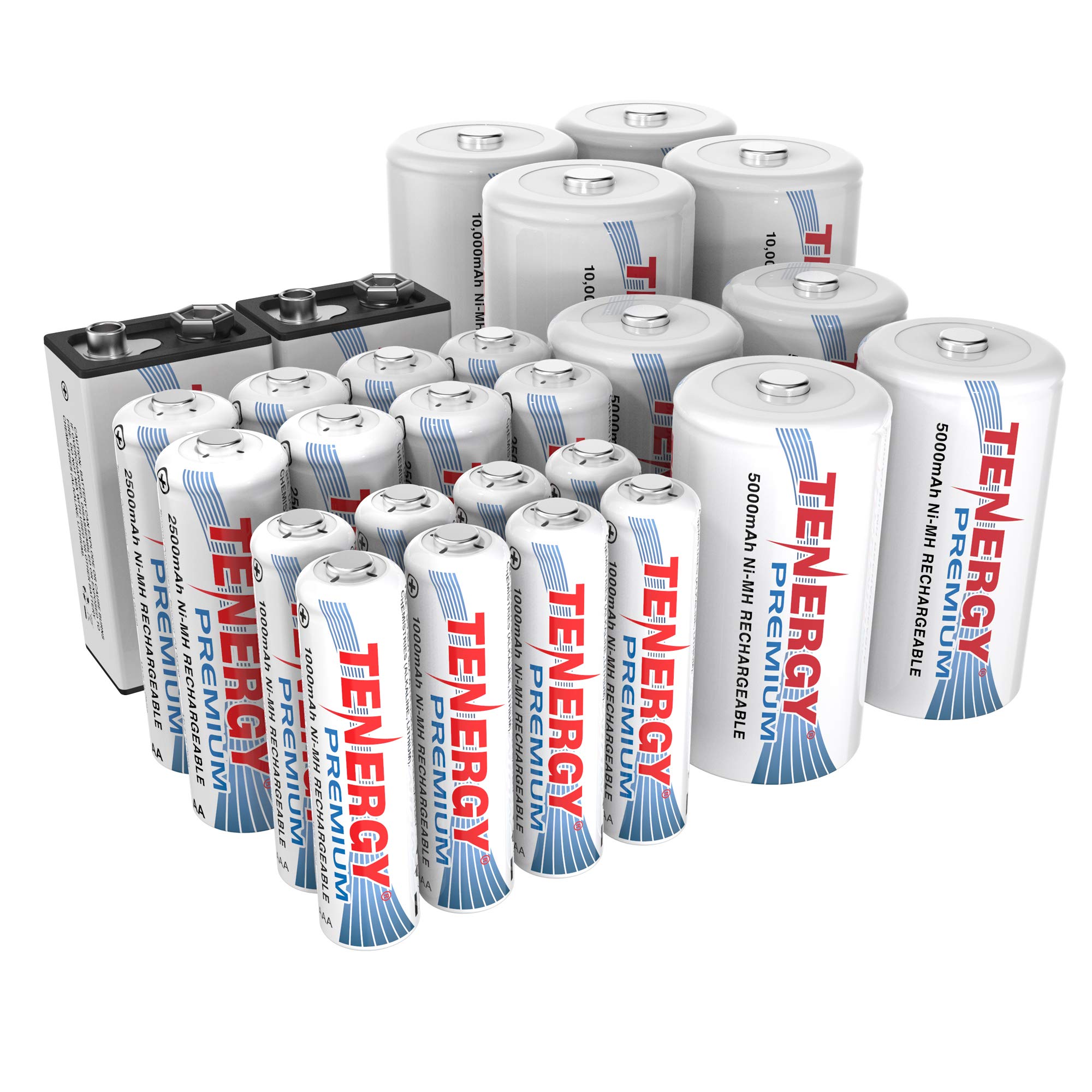 Tenergy Premium High Capacity NiMH Rechargeable Battery