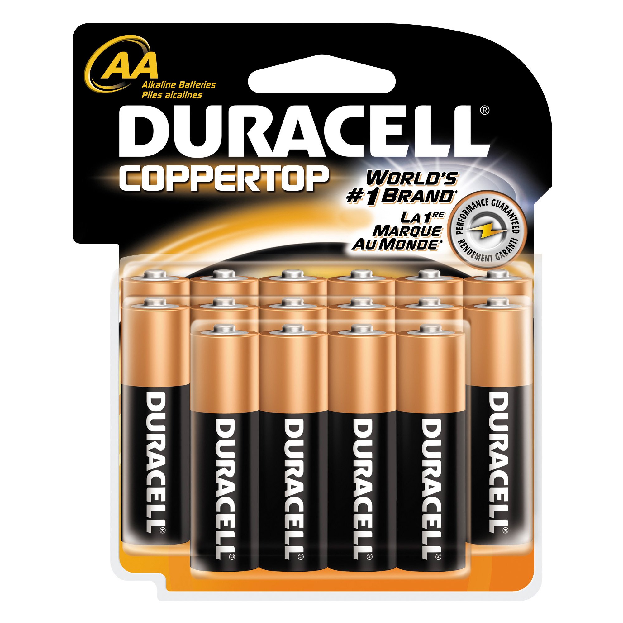 Duracell Batteries, AA Size, 16-Count Packages