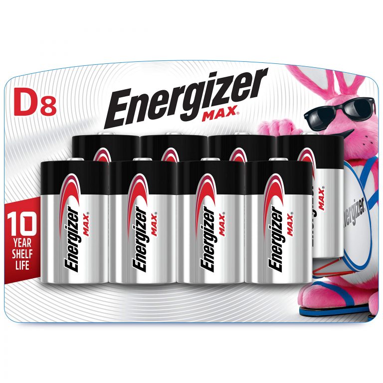 Energizer D Batteries, Max Alkaline