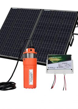 ECO-WORTHY 120W Mono Portable Solar Panel