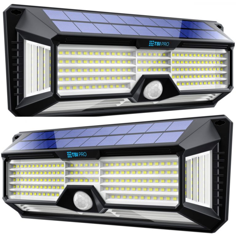 Solar Lights Outdoor Super-Bright 298 LEDs 2500lm
