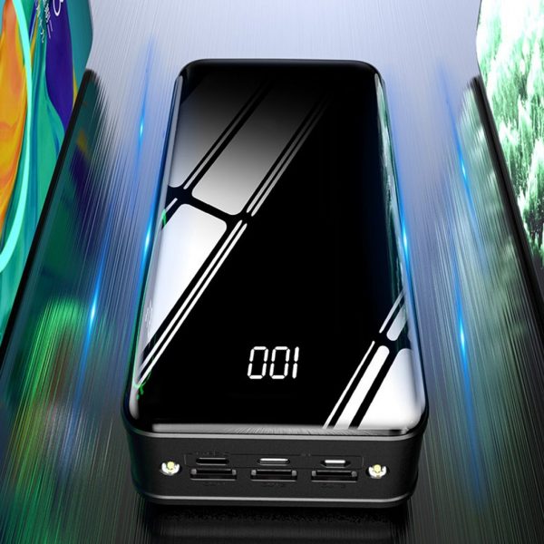 Fast Charge Everywhere: 50000mAh Digital Display Power Bank with Multi-Device Support!