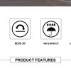 100W Monocrystalline Solar Panel – Reliable Power for Your Automotive, Boat, and Home Solar Needs