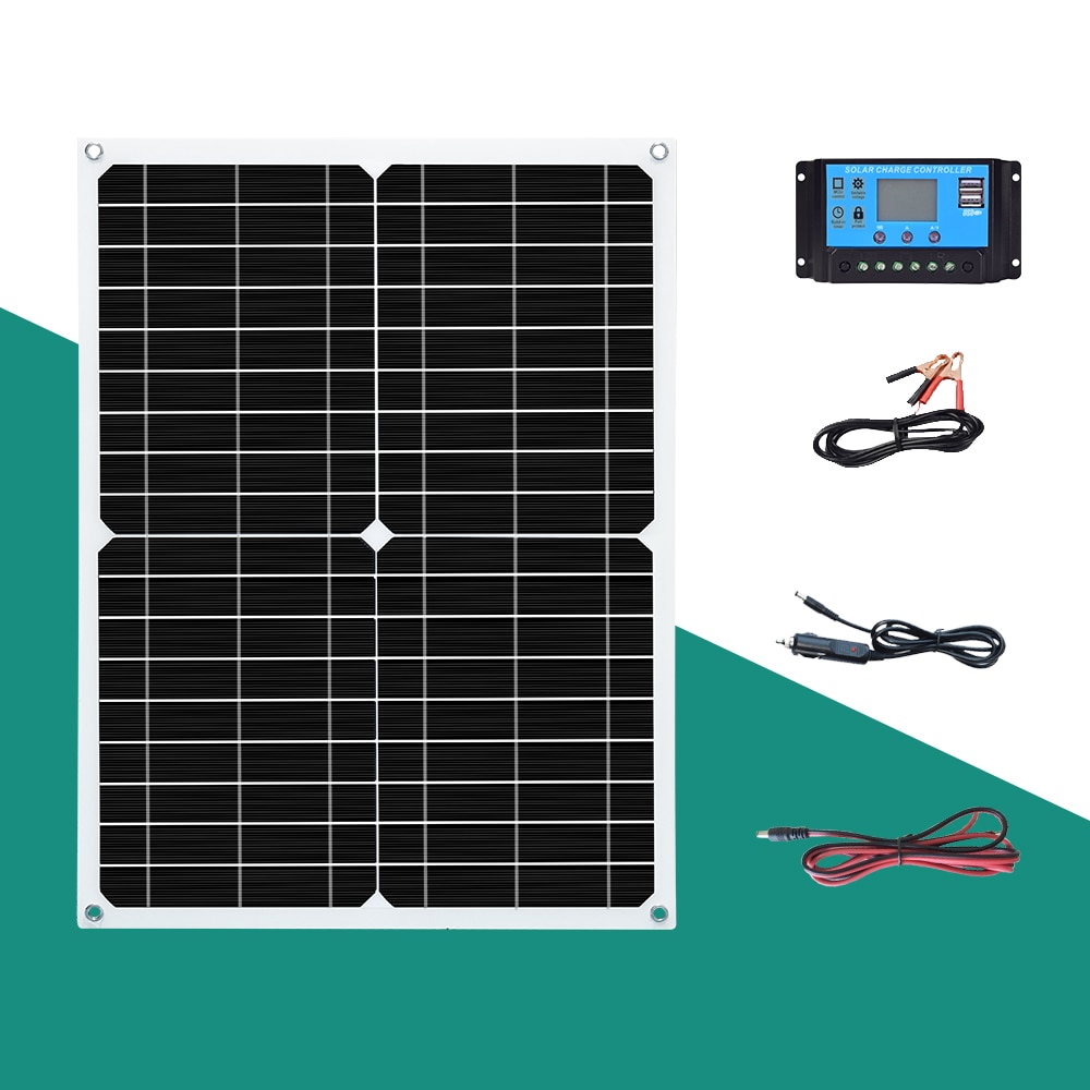 5v 18V Solar panel portable monocrystalline usb charger mobile car battery