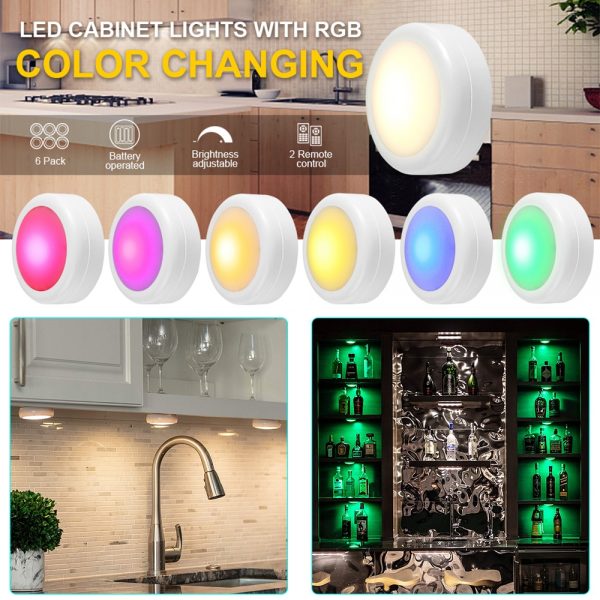 Wireless Color Changing LED Battery Powered