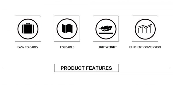 Travel & Phone & Boat Portable Solar Panel Kit